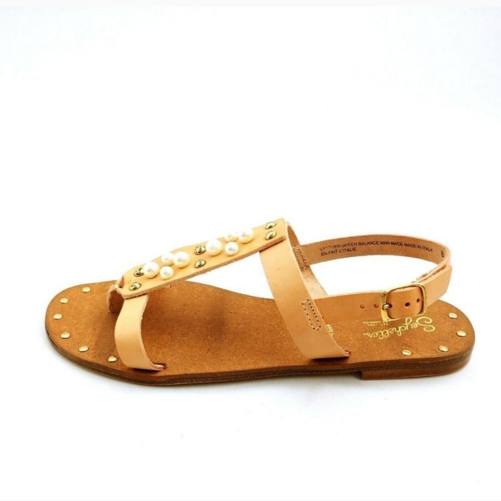 NWT Italy Seychelles Day of Rest genuine Leather Sandals - Picture 5 of 10
